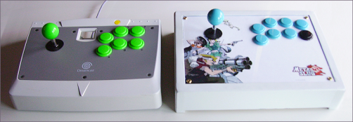 ["Arcade Stick oficial de DC y mando personalizado"]